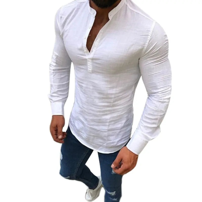 Men's Slim Fit Linen shirts