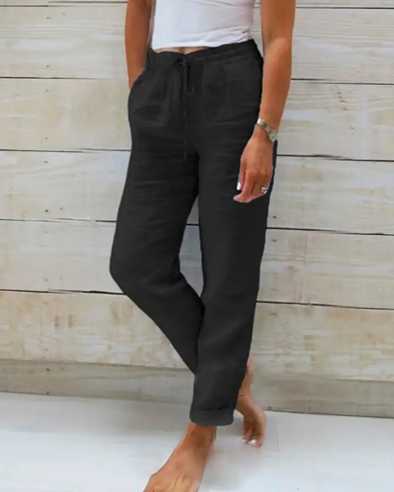 Linen Pants For Woman